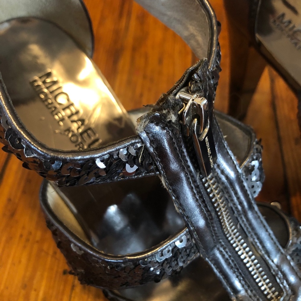 Michael MK Caged Heels - Picture 4 of 9